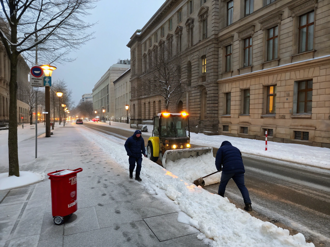 Zuverlässiger Winterdienst und Schneeräumung für Liegenschaften